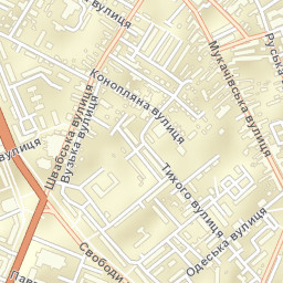 Uzhgorod Street Map