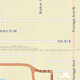 Fort Frances Street Map