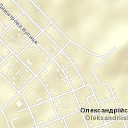 Oleksandriys’ke Street Map