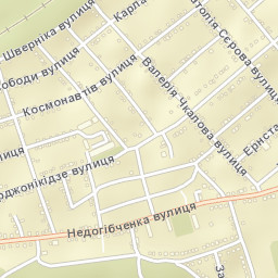 Chasiv Yar Street Map