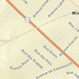 Mont-Joli Street Map