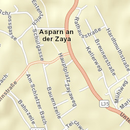 Asparn an der Zaya Street Map