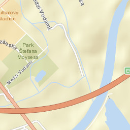 Okres Žiar nad Hronom Street Map