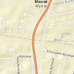 Mynay Street Map