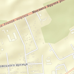 Luhans’ka Mis’krada Street Map