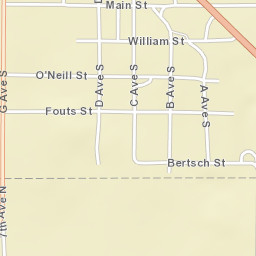 301-321 A Avenue South, Upham, ND Street Map