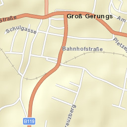 Groß-Gerungs Street Map