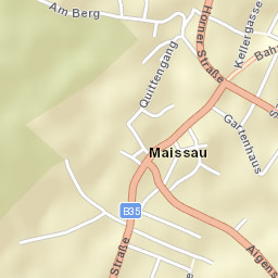 Maissau Street Map