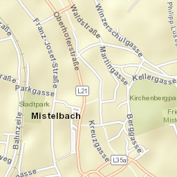 Mistelbach Street Map