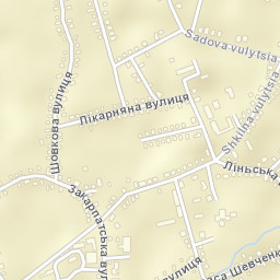 Serednye Street Map
