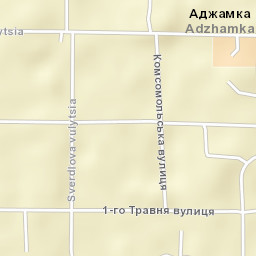 Adzhamka Street Map