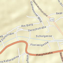 Ladendorf Street Map