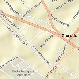 Ziersdorf Street Map
