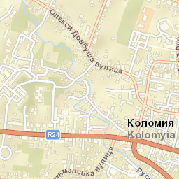 Kolomyia Street Map