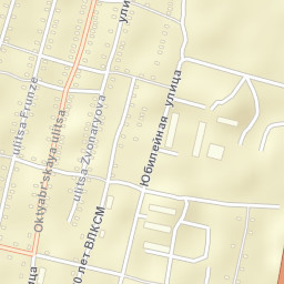 Glubokiy Street Map