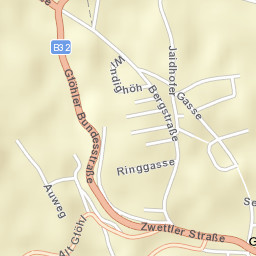 Gföhl Street Map