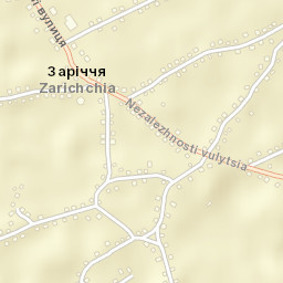 Zarichchya Street Map