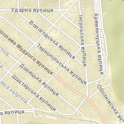 Kirovohrads’ka Mis’krada Street Map