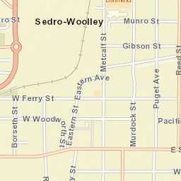 208 Ferry St, Sedro-Woolley, WA 98284 Street Map