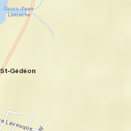 Saint-Gédéon Street Map