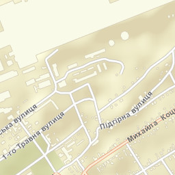 Alchevs’ka Mis’krada Street Map