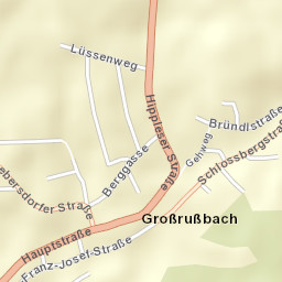 Großrußbach Street Map