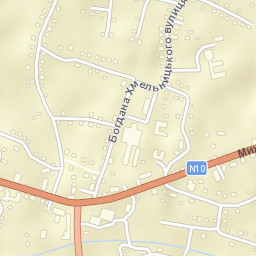 Zabolotiv Street Map