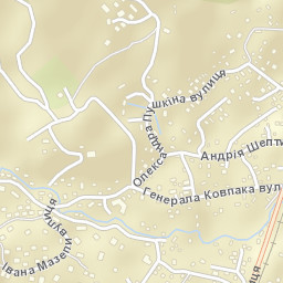 Yaremche Street Map