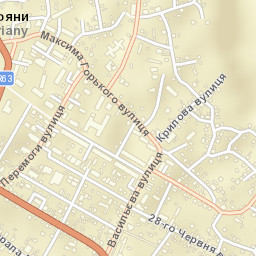 Sokyryany Street Map