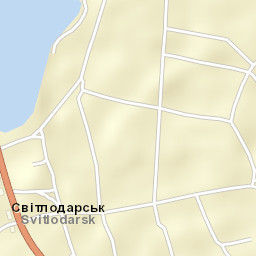 Luhans’ke Street Map