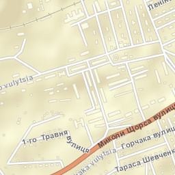 Artemivs’k Street Map
