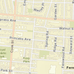 Victoria Street Map