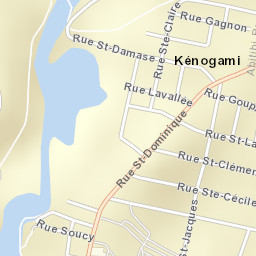 Jonquière Street Map