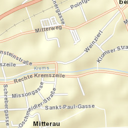 Krems an der Donau Street Map