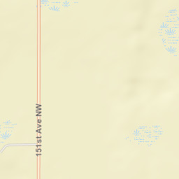 6883 151st Avenue Northwest, Grenora Street Map