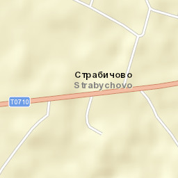 Strabychovo Street Map