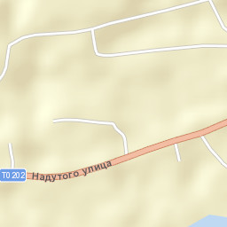 Tsybulevka Street Map