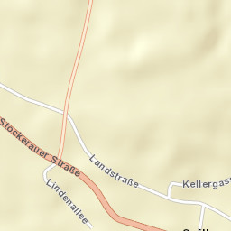 Spillern Street Map