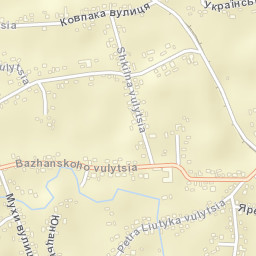 Vashkivtsi Street Map