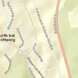 Furth bei Göttweig Street Map