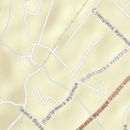 Dovhe Street Map