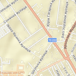 Bershad Street Map