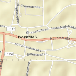 Bockfließ Street Map