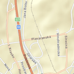 Okres Krupina Street Map