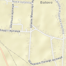 Batiovo Street Map