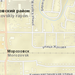 Morozovsk Street Map