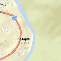 Tatariv Street Map