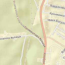 Horlivka Street Map