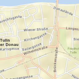 Tulln Street Map