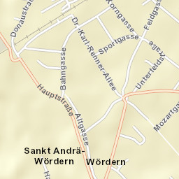 Wördern Street Map
